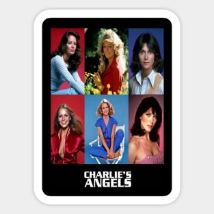 charlies angels Sticker